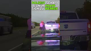 Verkehrskontrolle eskaliert Polizei fast überwältigt [upl. by Nnylirak]