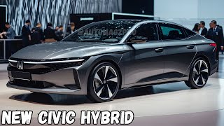 NEW 2025 Honda Civic Hybrid Features and Performance Unleashed [upl. by Aicia]