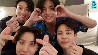 ENGSUB BTS Live Taehyung amp Jimin amp Hobi amp Jungkook With Army 💜🥰 Ppyong😊 Day3 LV Full [upl. by Auria430]