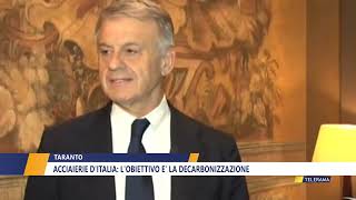 Taranto Acciaierie dItalia lobbiettivo e la decarbonizzazione [upl. by Cocke]