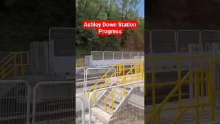 Ashley Down Station Progress railways railwaystation railwayst [upl. by Lidaa14]