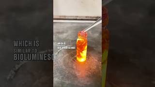 Behold Chemiluminescence 🔥🔥 [upl. by Ynaittirb717]