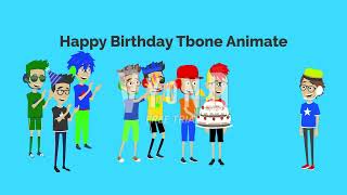 Happy 20th Birthday Tbone Animate [upl. by Nyrak]