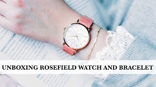 ROSEFIELD WATCH UNBOXING [upl. by Bishop]