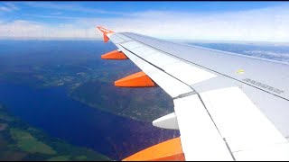 Easyjet Airbus A319  London Luton to Inverness Full Flight [upl. by Eahc]