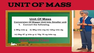 Unit OF Mass Part 2 Step By Step 🇮🇳🪜 [upl. by Ara]