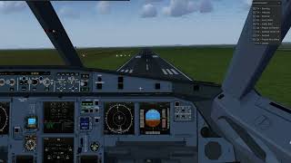 Flightgear Tunisair A320 Landing at Carthage Tunisia  Showcasing the Livery I Made [upl. by Leisam72]