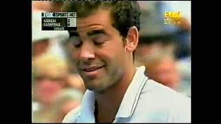 Pete Sampras v Andre Agassi 1999 Los Angeles final highlights [upl. by Stovall880]