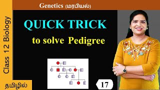 Easy Trick to solve a Pedigree [upl. by Bardo]