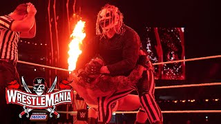 The Fiend targets Randy Orton with eerie attack WrestleMania 37 – Night 2 WWE Network Exclusive [upl. by Phaih809]