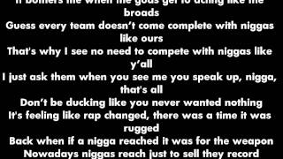 Stay Schemin  Rick Ross feat Drake amp French Montana Lyrics On Screen [upl. by Anibor90]