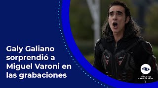 Miguel Varoni y Galy Galiano se encontraron años después de grabar juntos  Caracol TV [upl. by Nairdna]