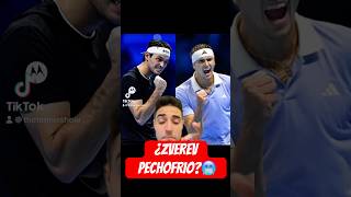 ZVEREV TIENE QUE GANARLE A TAYLOR FRITZ SI O SI😳🥶tenis zverev humor fritz atpfinals [upl. by Nettle]