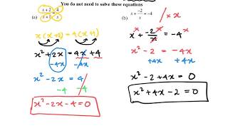 Rearrange Equations into General Form  Discriminant and graph  relationship [upl. by Allayne]