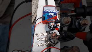 STARTER PROBLEM THAT IS NOT EASY TO SEE knowledge automobile mechanic diy [upl. by Savina]