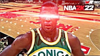 NBA 2K22 NEXT GEN  SHAWN KEMP HOOPIN IN THE REC  SLASHER MIXTAPE [upl. by Moses]