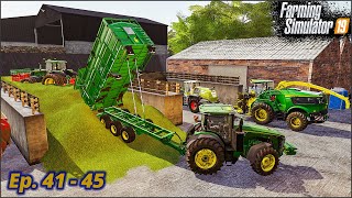 Sandy Bay🔹Ep 41  45🔹TWO HOURS of FARMING amp MUSIC🔹Farming Simulator 19 [upl. by Berte]