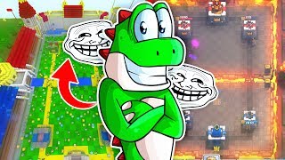 NONI BORRACHO Y TROLLEANDO EN CLASH ROYALE FALSO  MINECRAFT APIXELADOS [upl. by Semele]