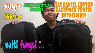 🎒 Artic Hunter B00382 Tas Ransel Laptop Backpack Travel Detachable [upl. by Aizitel]