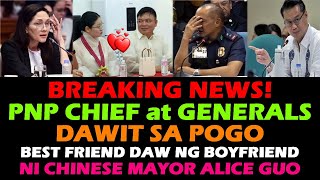 BAMBAN TARLAC MAYOR ALICE GUO DAWIT ANG PNP CHIEF AT GENERALS SA POGO RAID TUKOY NA ANG BOYFRIEND [upl. by Aurelia669]