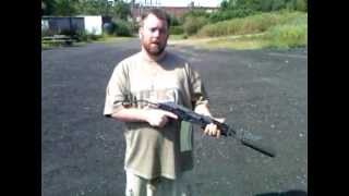 Full auto AK74 in 545x39 Suppressed [upl. by Weinstein]