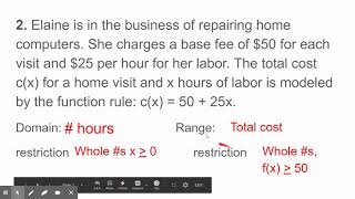 Day 3 Reasonable Domain and Range [upl. by Teague]