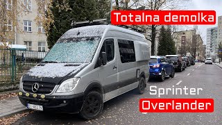 Totalna demolka Sprinter Overlander [upl. by Atnahsa]