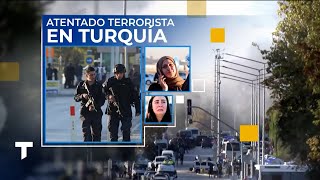 ATENTADO TERRORISTA EN TURQUÍA EL MOMENTO DE LOS DISPAROS Y LAS EXPLOSIONES [upl. by Charisse]