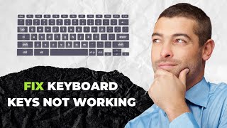 How To Fix Keyboard Keys Not Working [upl. by Vey]