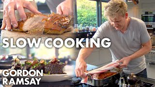 Three Super Easy Slow Cooked Recipes  Gordon Ramsay [upl. by Hershel]