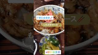 朝日屋座食堂さん🥢いただきマース♡鍋焼きうどん♡美味し [upl. by Nelyag]