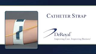 How to apply DeRoyal Foam Catheter Strap [upl. by Corsiglia905]