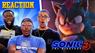 Sonic the Hedgehog 3 Official Trailer Reaction [upl. by Ielerol13]