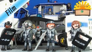 SEK amp POLIZEI UMZUG  NEUES TRAININGSCENTER  Playmobil Film deutsch  FAMILIE Bergmann [upl. by Tavi]