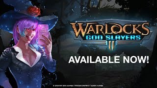 Warlocks 2 God Slayers  Launch Trailer [upl. by Henig]