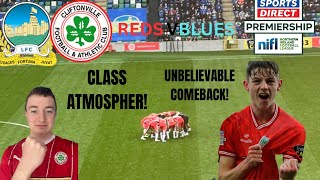 REDS WIN AT WINDSOR AGAIN LINFIELD VS CLIFTONVILLE MATCHDAY VLOG 10 [upl. by Besse4]