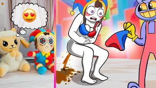 Dolly and Pomni React to NEW The Amazing Digital Circus Animations  TikTok Funny Videos  234 [upl. by Niwrad]