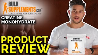 Bulk Supplements Creatine Monohydrate Review Does It Really Work [upl. by Arjun655]