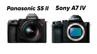 Panasonic S5 II Vs Sony A7 IV  Official Release [upl. by Cerelia]