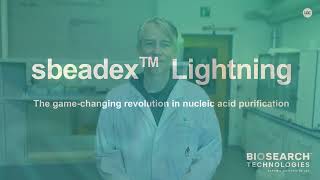 sbeadex Lighting  Watch live DNA purification in under 5 minutes [upl. by Anyotal293]