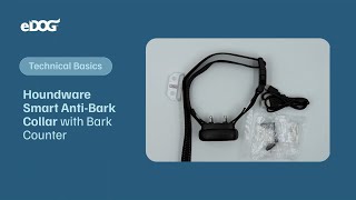 Product Guide  Houndware Smart AntiBark Collar with Bark Counter [upl. by Ruffin691]