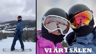 ISABELL LÄR SIG ÅKA SKIDOR I SÄLEN [upl. by Annaxor]