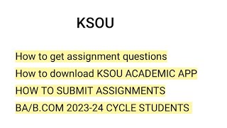 Karnataka State Open University Karnataka  KSOU [upl. by Annaira345]