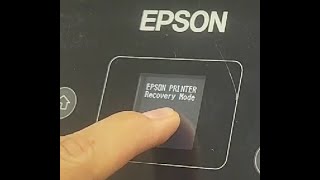 impresora epson recovery mode solucionado [upl. by Felix124]