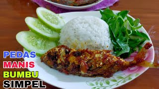 RESEP IKAN KEMBUNG BAKAR TEFLON  ENAK DAN MUDAH BUATNYA [upl. by Maiga]