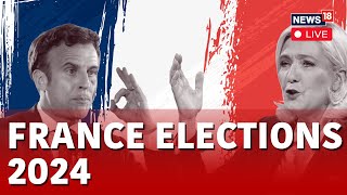 France Election LIVE  France Votes In Election That Could Put Far Right In Government  N18G [upl. by Arnoldo]