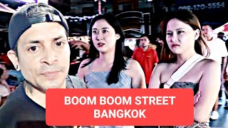 BOOM BOOM STREET BANKOK THAILAND  KHAOSAN ROAD BANGKOK  INDIA TO THAILAND [upl. by Geiger]