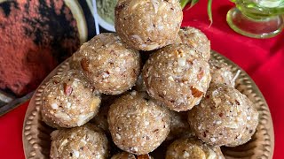 Upvasache Healthy Ladoo Recipe Shengdana Ladoo recipe [upl. by Nojed977]