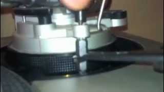 How to replace the tone arm rest on a Technics SL1200 tutorial [upl. by Belldas55]