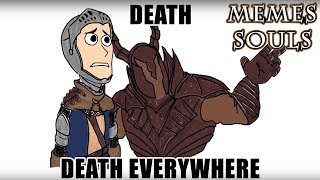 MEMES SOULS  Dark Souls Remastered Gameplay [upl. by Analaj749]